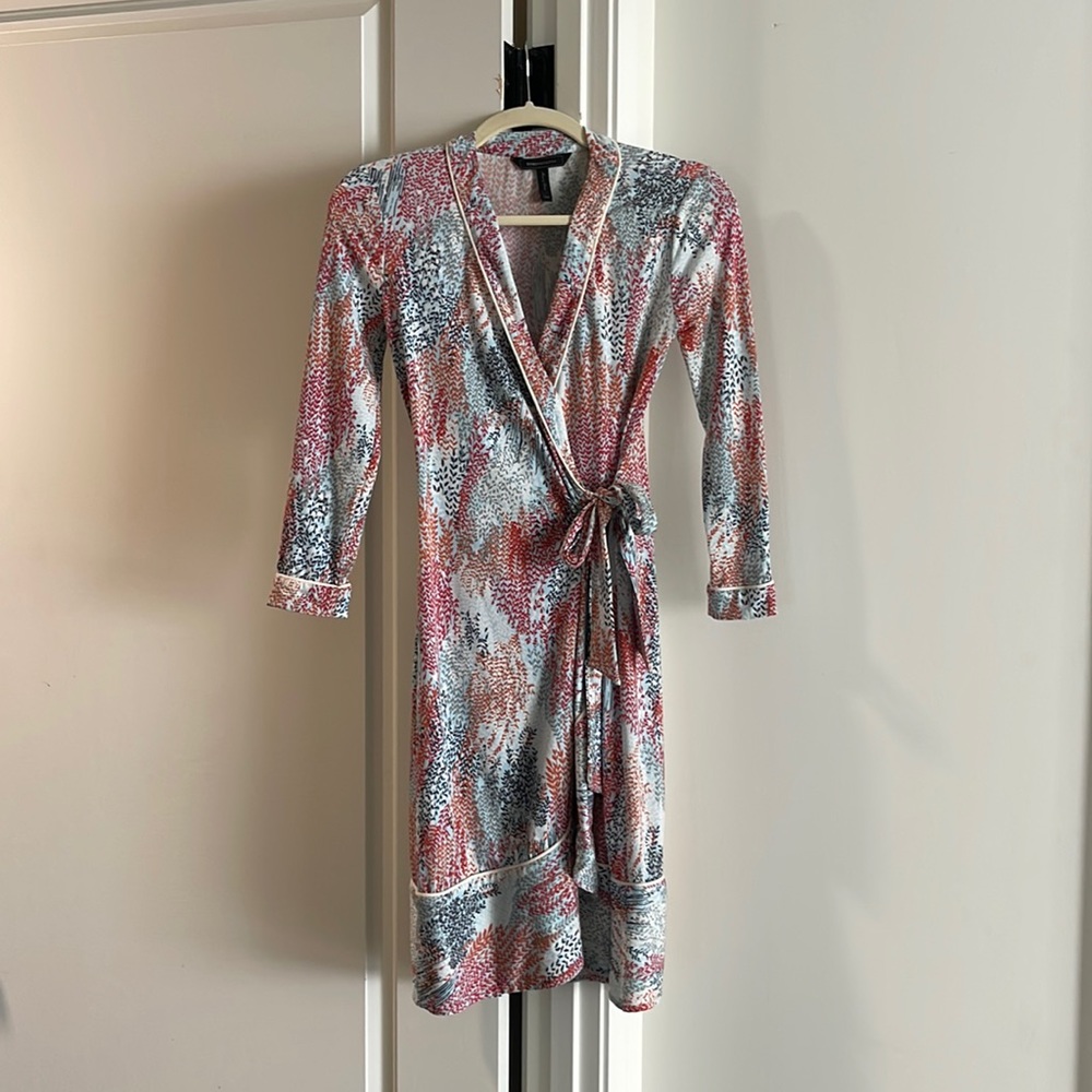 BCBG Maxazria Wrap Dress in XXS